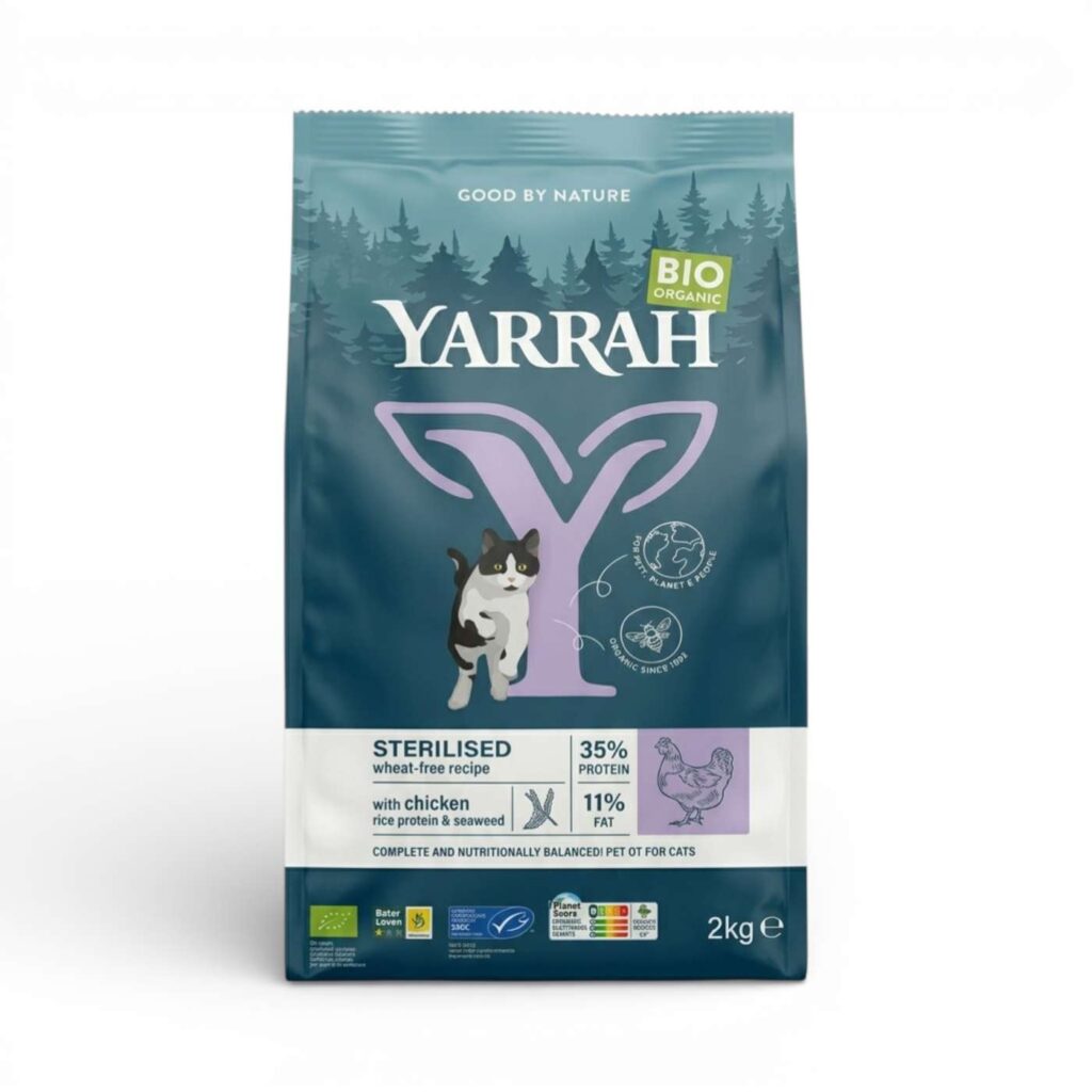 CROQUETTES CHATS STERILISES 2KG YARRAH