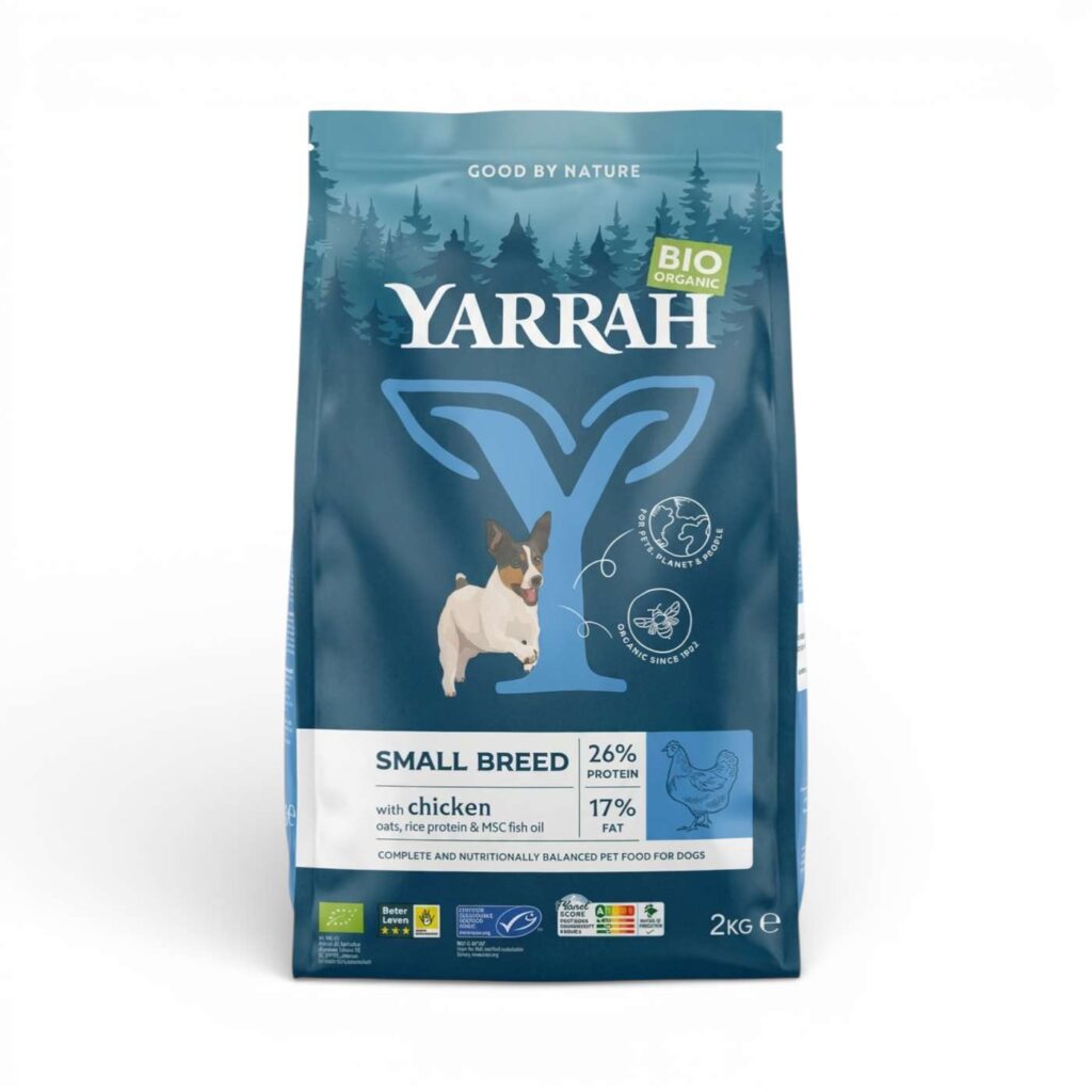 Croquettes au poulet petits chiens 2 kg Yarrah
