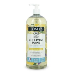 GEL LAVANT MAINS LAVANDE CITRON 1L COSLYS