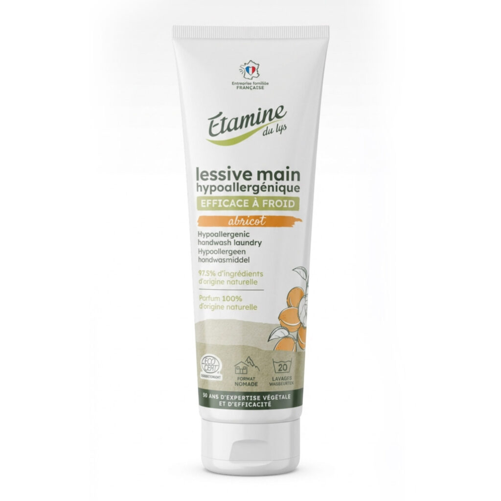 Lessive Main Hypoallergenique Abricot 250ml Etamine du Lys