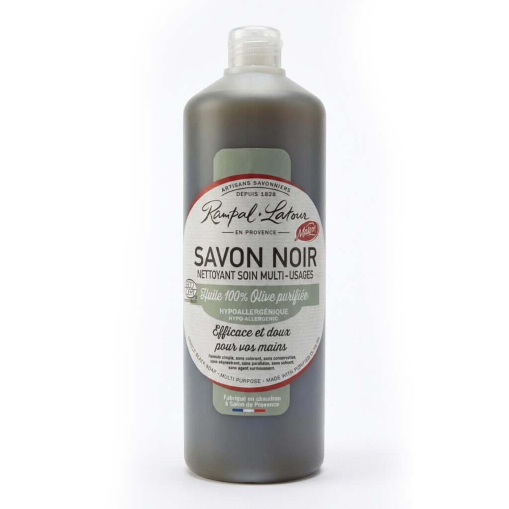 Savon Noir Huile Olive Hypoallergenique 1l Rampal Latour