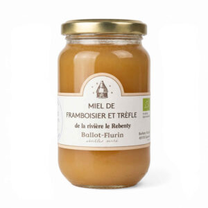 Miel de framboisier et trèfle 480 g Ballot-Flurin