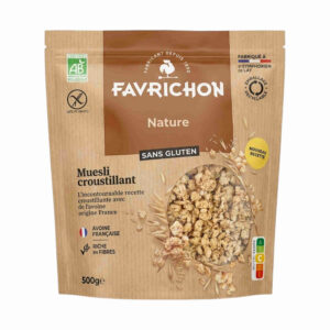 MUESLI CROUSTILLANT NATURE 500G FAVRICHON