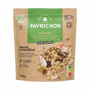 MÜESLI CROUSTILLANT 6 FRUITS 500G FAVRICHON