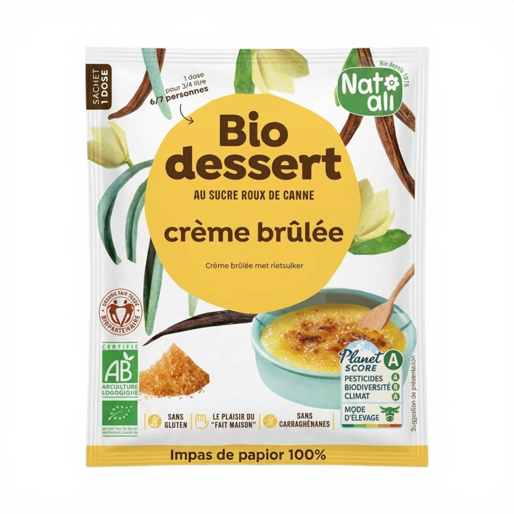 PREPARATION POUR CREME BRULEE 80GR NATALI