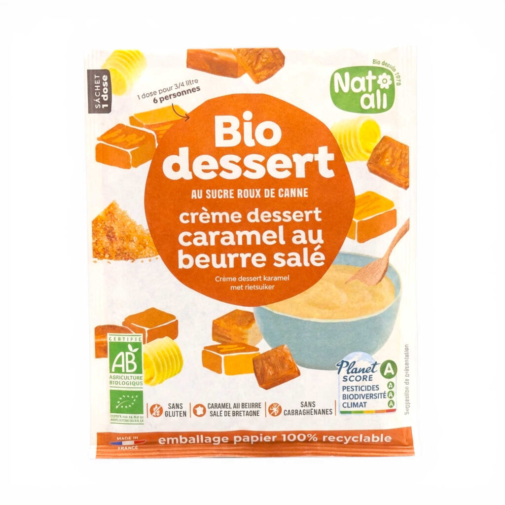 Dessert crème caramel beurre salé 60 g Natali