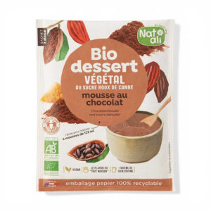 PREPARATION MOUSSE CHOCOLAT VEGETALE 70GR NATALI