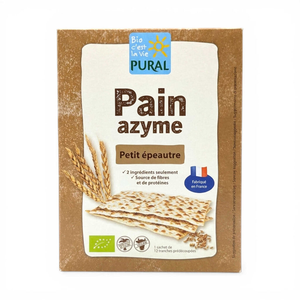 Pain Azyme Petit Epeautre 200gr Pural