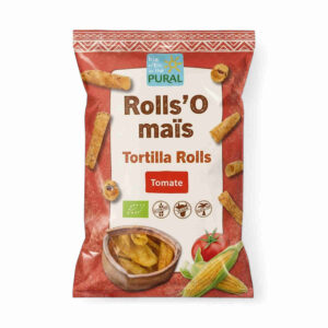 ROLLS MAIS TOMATE 125G PURAL