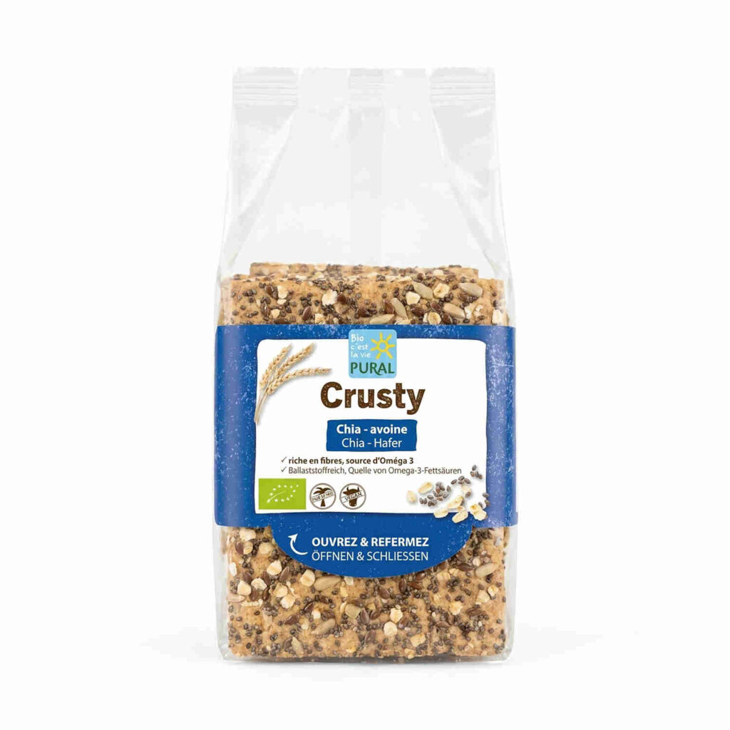 Crusty Chia Avoine 200g Pural