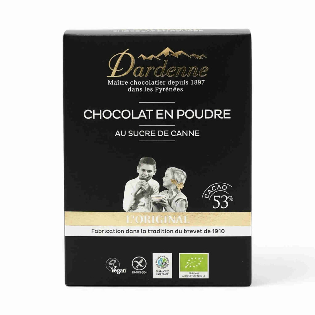 Chocolat Artisanal Poudre 400gr Dardenne