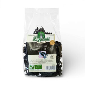Tagliatelles encre de seiche 250 g Lazzaretti