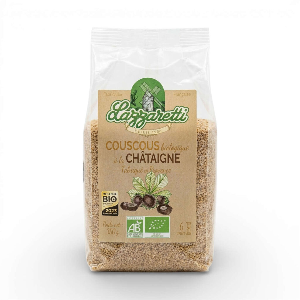 COUSCOUS CHATAIGNE 350GR LAZZARETTI