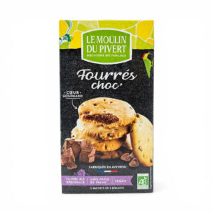 COOKIES FOURRES CHOCOLAT 175G MOULIN DU PIVERT