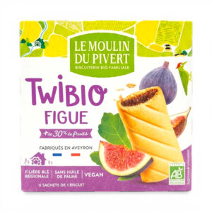 Twibio fourré aux figues 150 g Le Moulin du Pivert
