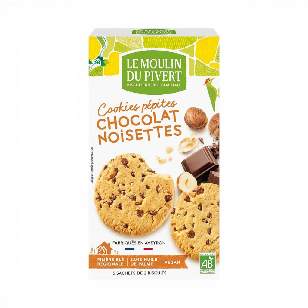 Cookies Pepites 175gr Moulin du Pivert