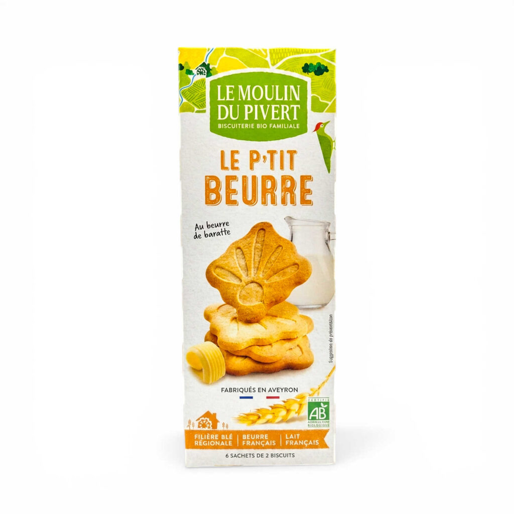 Croc petit-beurre au lait cru 180 g Le Moulin du Pivert