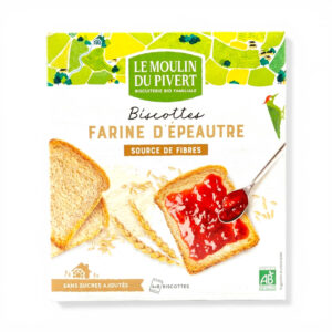 BISCOTTES D'EPEAUTRE 270G MOULIN DU PIVERT