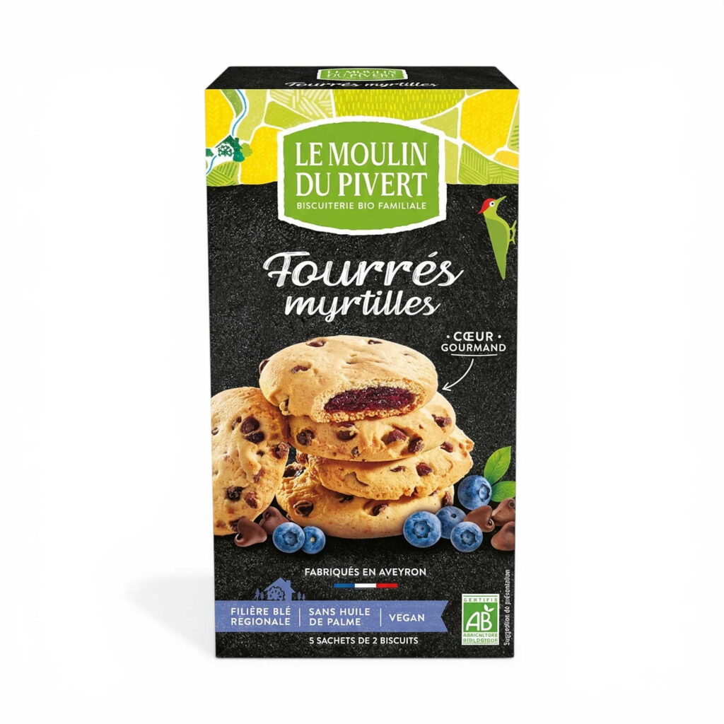 FOURRES MYRTILLE 175G LE MOULIN DU PIVERT