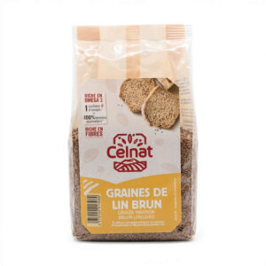 GRAINES DE LIN BRUN 250GR CELNAT