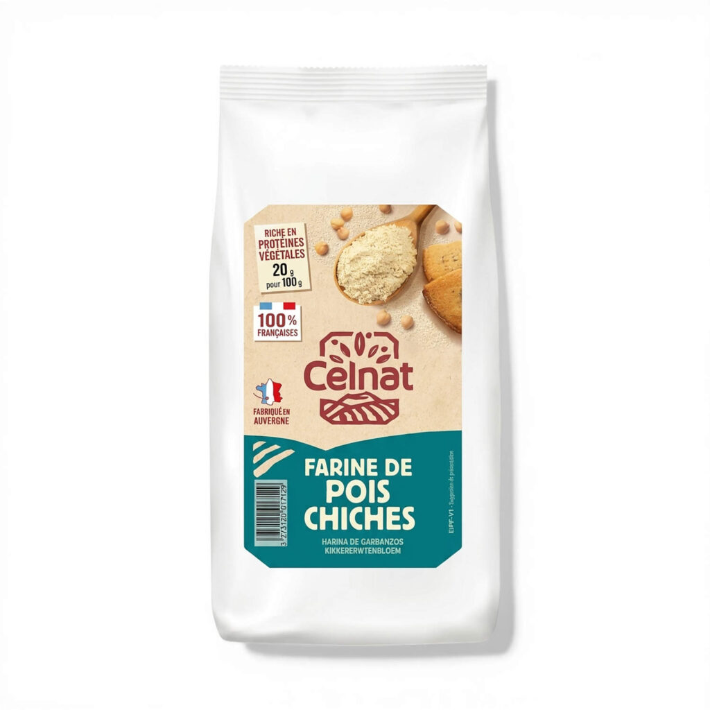 Farine Pois Ciche 500gr Celnat