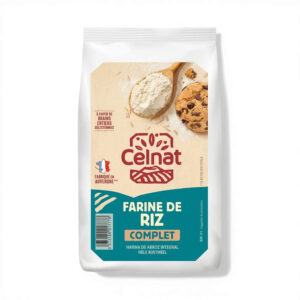 FARINE DE RIZ COMPLET 500G CELNAT