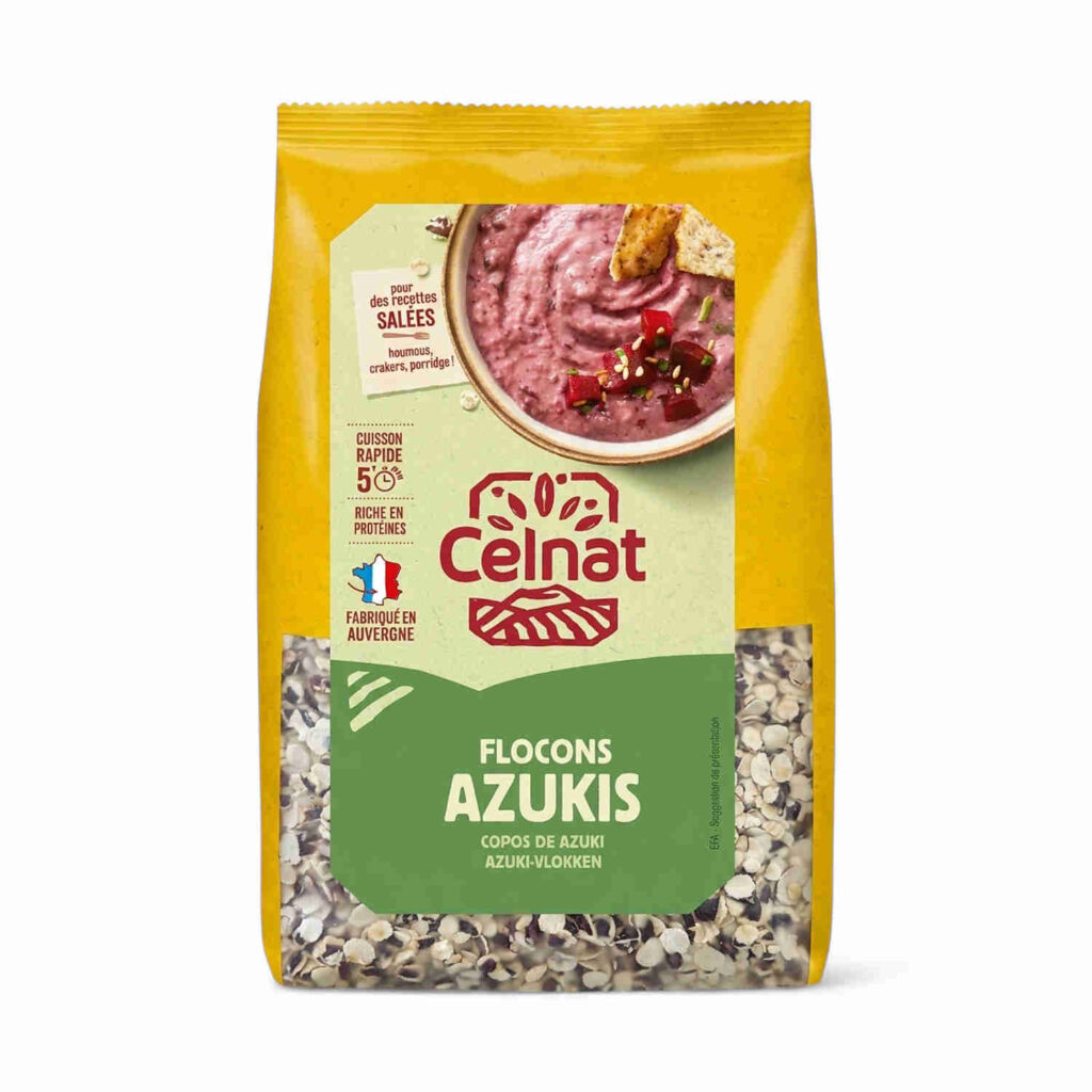 Flocons Azukis 350gr Celnat