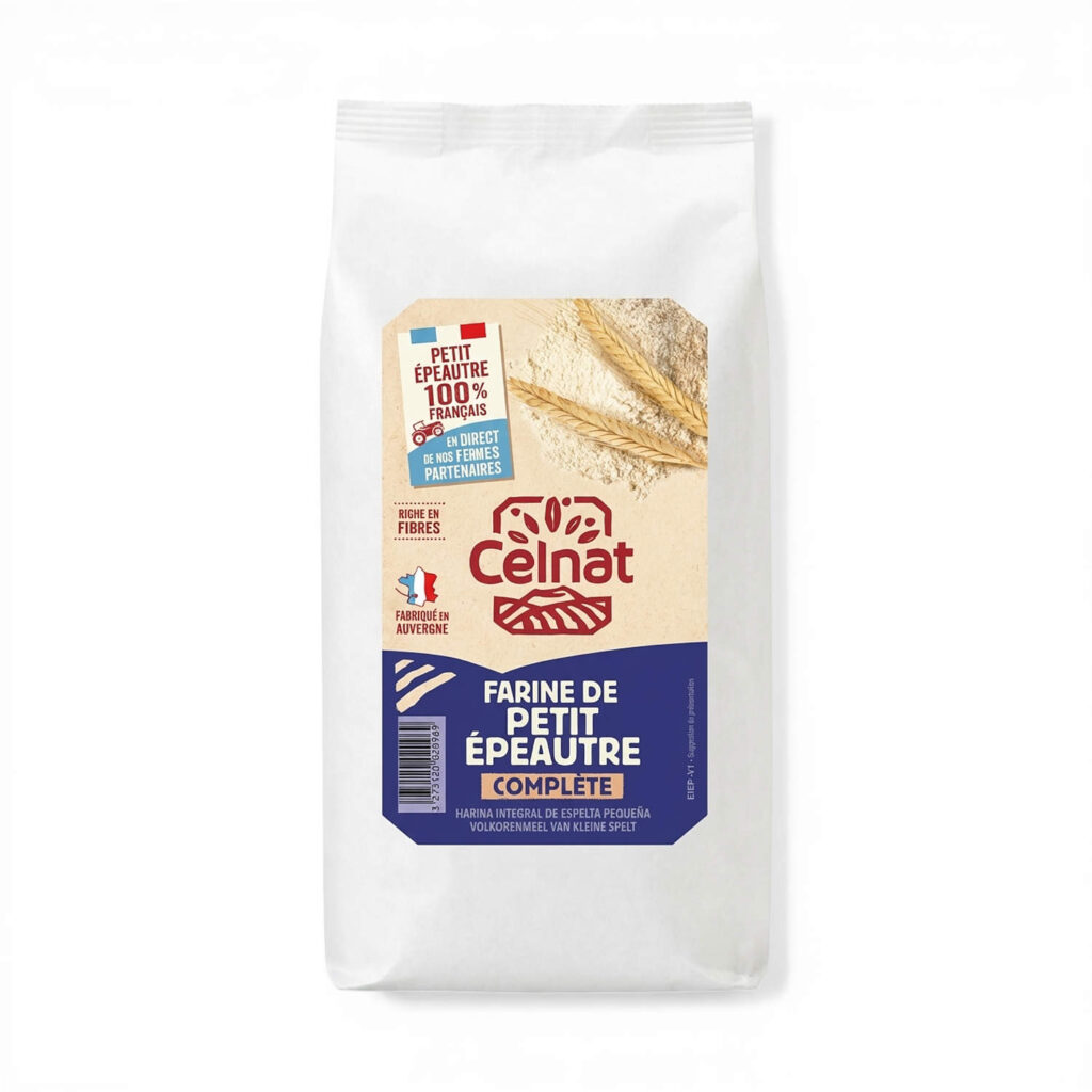 Farine Petit Epeautre Complète 500gr Celnat
