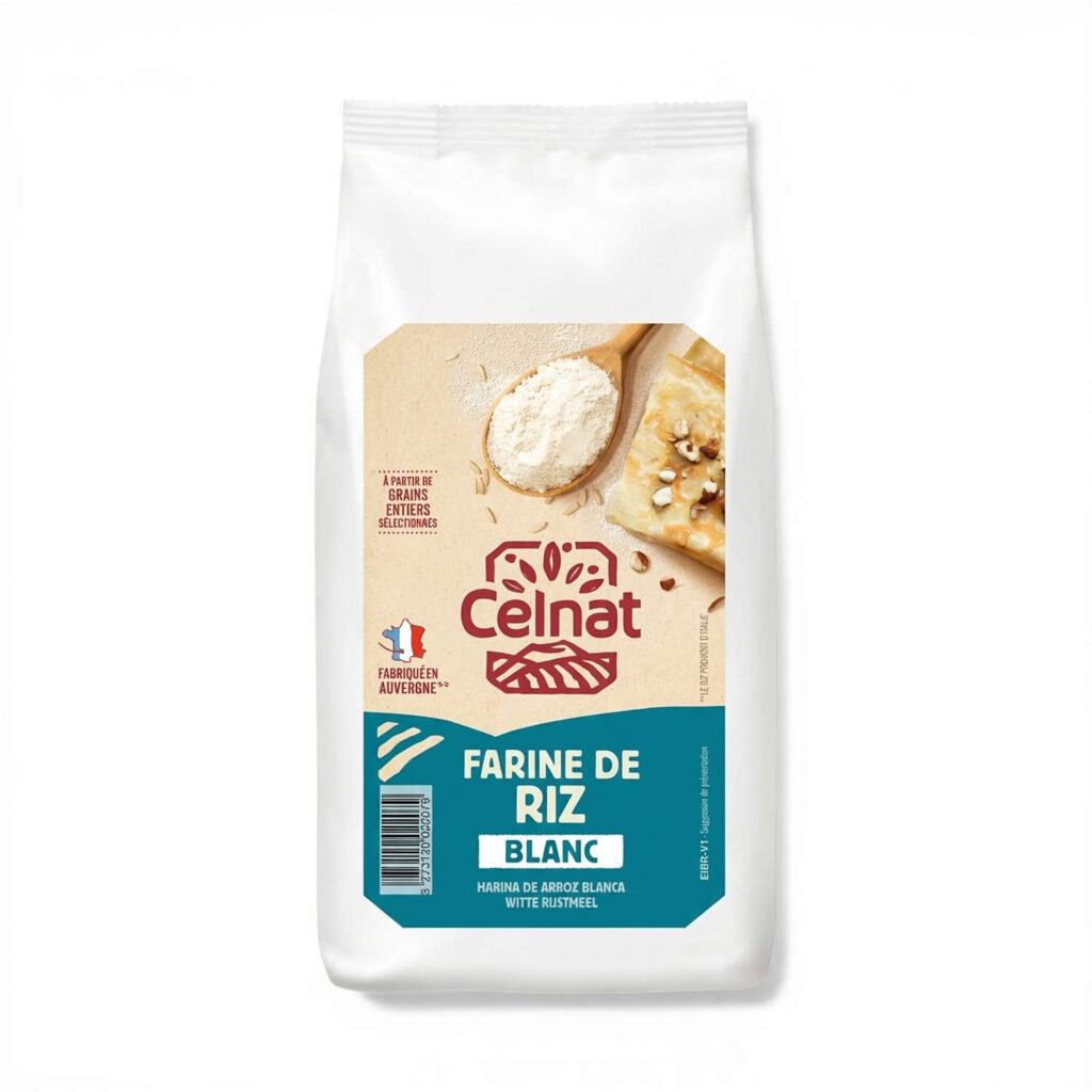 Farine de Riz Blanc 500g Celnat