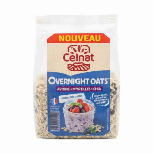 OVERNIGHT AVOINE MYRTILLES CHIA 300GR CELNAT