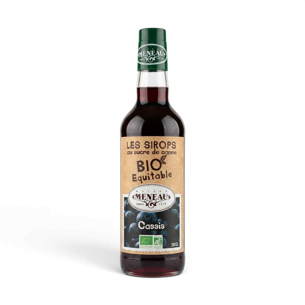 Sirop de cassis 50 cl Meneau
