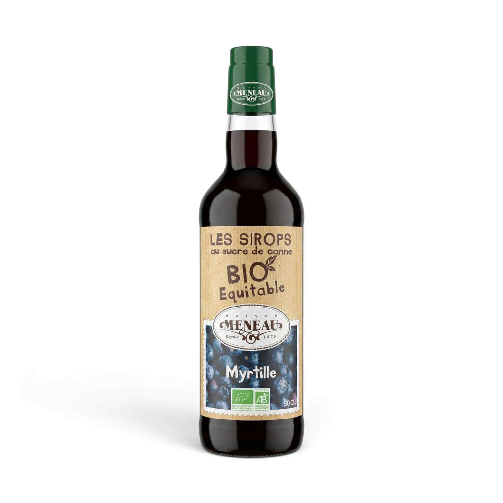 Sirop de myrtille 50 cl Meneau