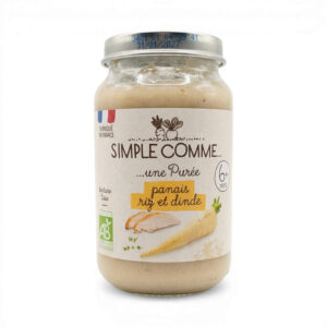 PUREE PANAIS RIZ DINDE 190GR SIMPLE COMME