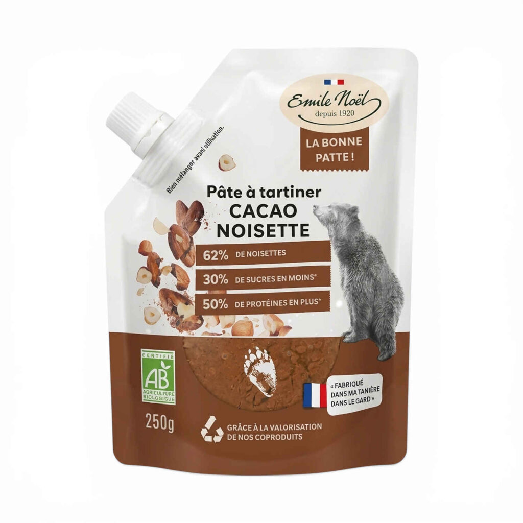 PATE A TARTINER CACAO NOISETTE 250GR EMILE NOEL