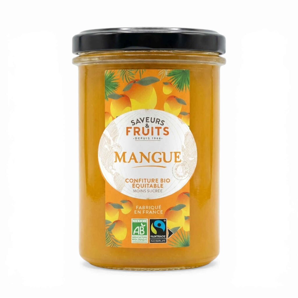 Confiture de mangue 230 g Saveurs et Fruits