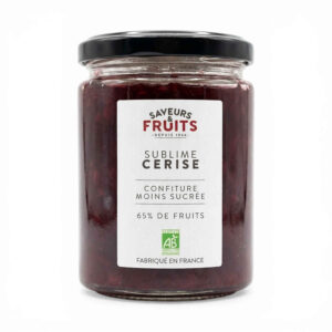 Confiture de cerise 65 % fruits 310 g Saveurs et Fruits