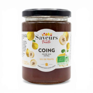 Gelée de coing 320 g Saveurs et Fruits