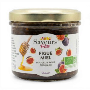 Confiture de figue et miel 125 g Saveurs et Fruits