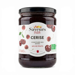 Confiture de cerise 660 g Saveurs et Fruits