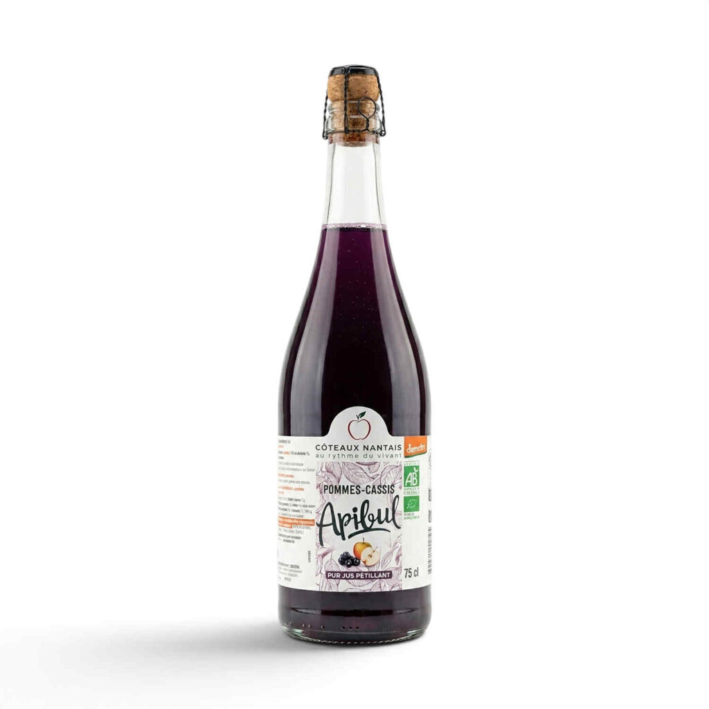 Apibul pomme cassis 75 cl Coteaux Nantais