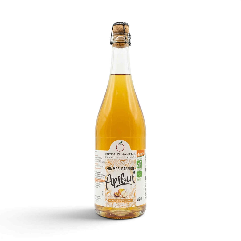 Apibul pomme fruit de la passion 75 cl Coteaux Nantais