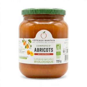 Compote d’abricots 725 g Coteaux Nantais
