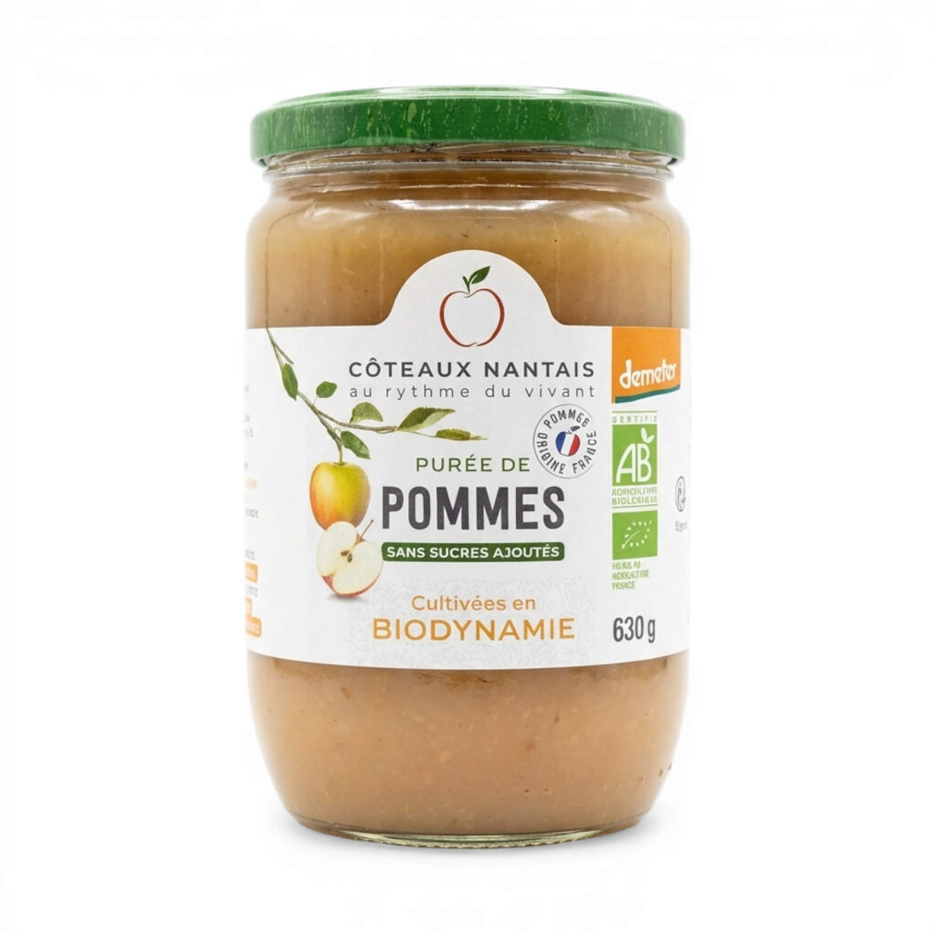 Purée Pommes 630g Coteaux Nantais