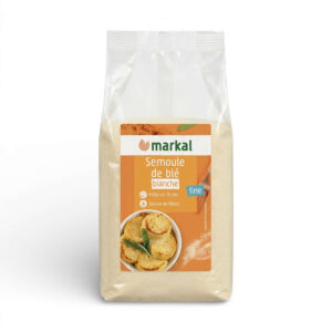 SEMOULE BLANCHE FINE DE BLE DUR 500G MARKAL