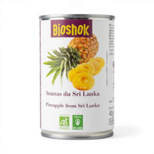 ANANAS EN TRANCHES 400G BIOSHOK