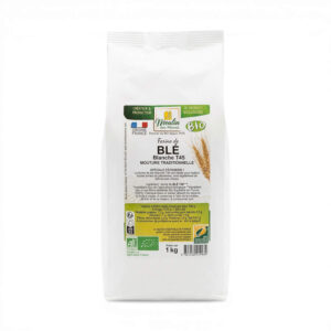 Farine de blé blanche T45 1 kg Moulin des Moines