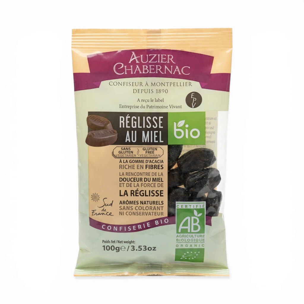 Réglisse au miel 100 g Auzier Chabernac