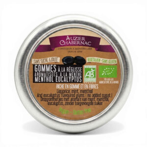 GOMMES REGLISSE MENTHE 45GR AUZIER CHABERNAC