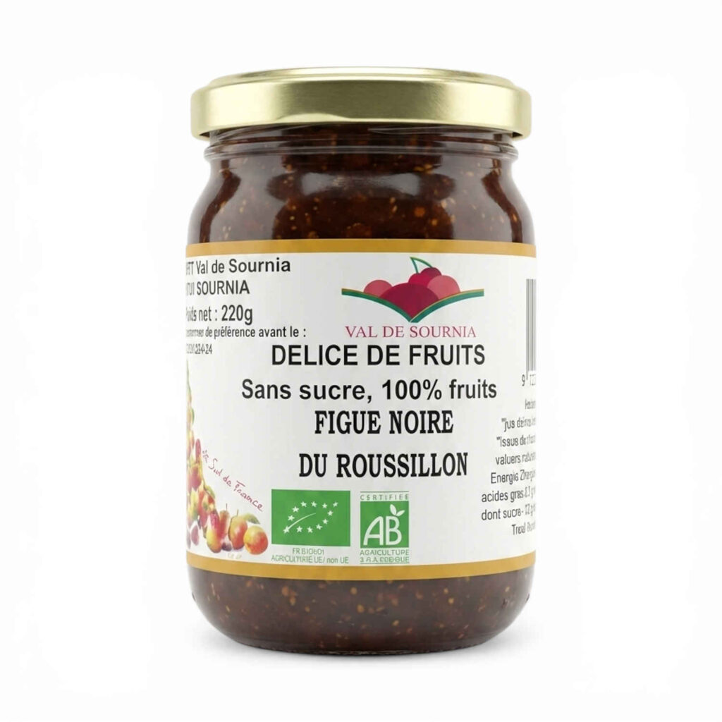 DELICE 100% FRUITS FIGUE 220G VAL DE SOURNIA