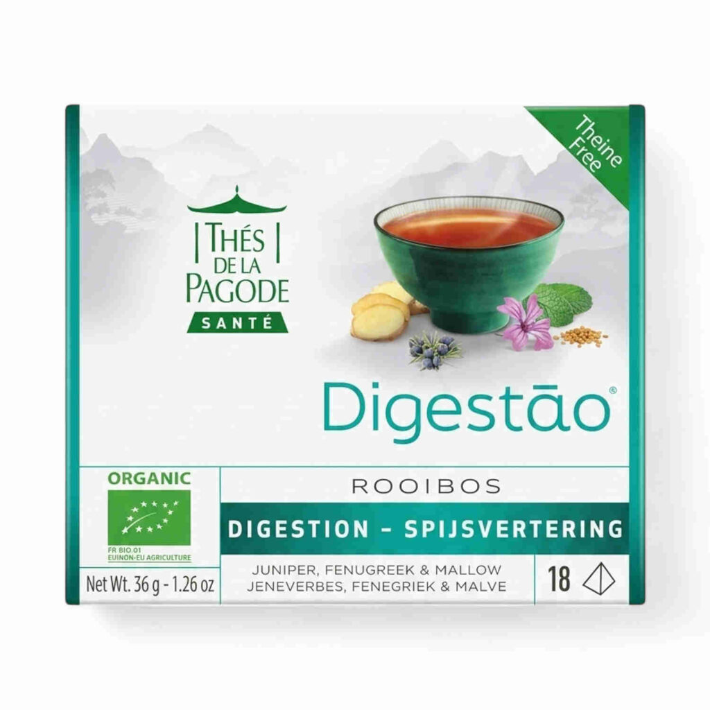 Infusion Digestao 18 infusettes 36 g Thés de la Pagode